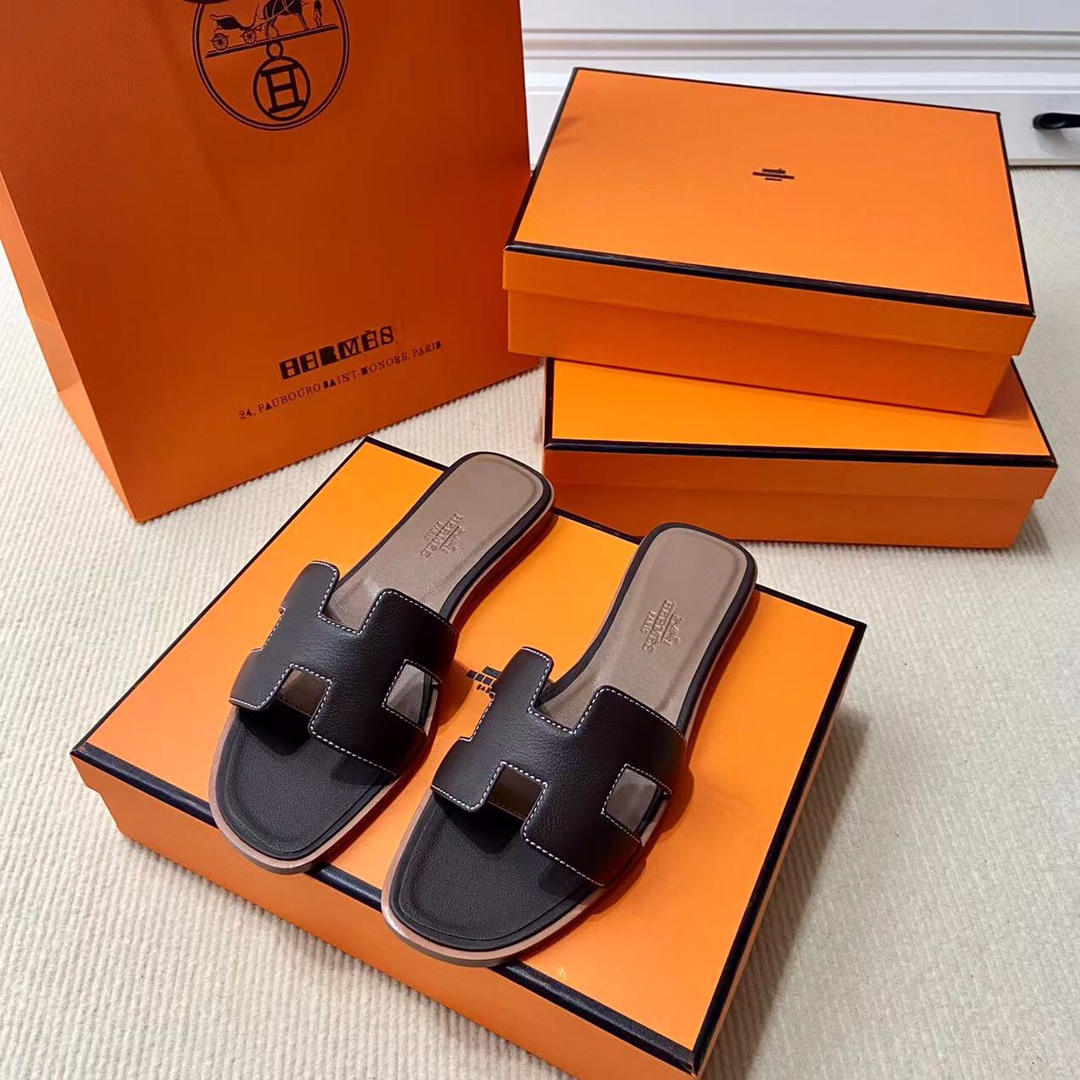 에르메스 올수공 오란 슬리퍼 샌들 스위프트 90